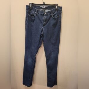 DKNY Jeans Women's Size 8 Soho Skinny Dark Wash 5 Pocket Cotton Denim Jeans